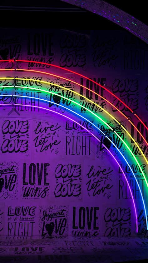 Neon Rainbow 4k Wallpapers Hd Wallpapers Id 26208