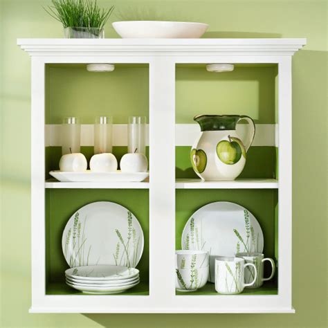 While this will fill the upper open space, it also. Create Simple, Stylish Open-Cabinet Storage | My Home My Style