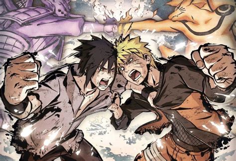 Naruto And Sasuke Clash Wallpapers Wallpaper Andriblog