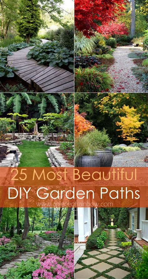 25 Most Beautiful Diy Garden Path Ideas A Piece Of Rainbow
