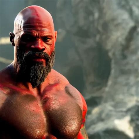 Djimon Hounsou As Kratos K Cinematic Unreal Engine Stable Diffusion OpenArt