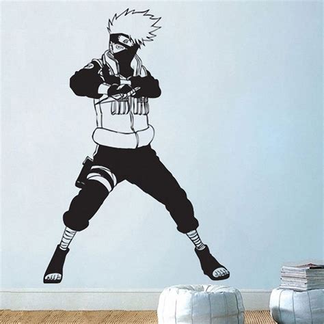 Hatake Kakashi Fighter Naruto Wall Decal Vinyl Decal Comics Anime Home