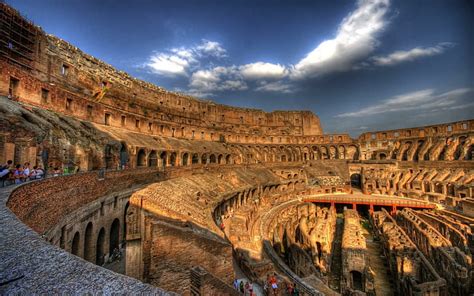 Descarga Gratis Coliseo Roma Antiguo Edificio Edificio Italia