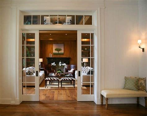 Just by looking at them, they give off an elegant feel that is very attractive to most people. Interior Sliding French Doors Design For Your Home | Home Interiors