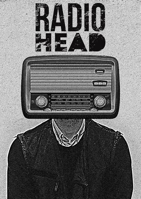 Grunge Mundo De Músicas Vintage Music Posters Radiohead Poster