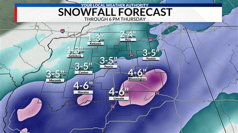 Winter Storm To Impact Central Illinois Wednesday Through Thursday