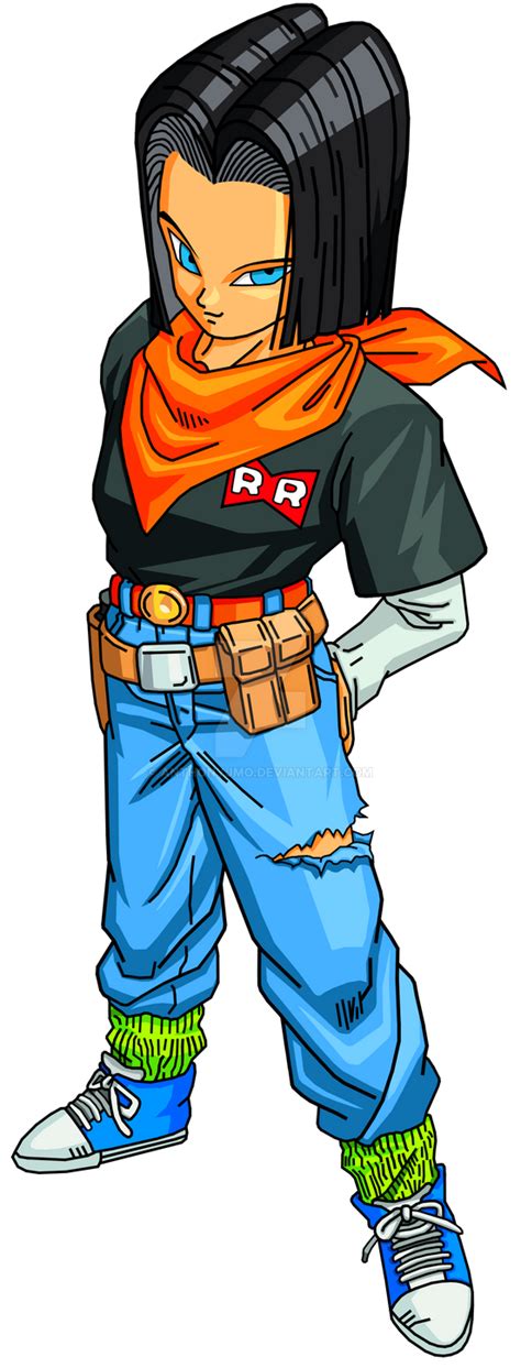 Android 17 Render By Anthonyjmo On Deviantart