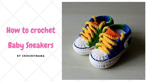 How To Crochet Baby Sneakers Baby Booties With Non Slip Soles