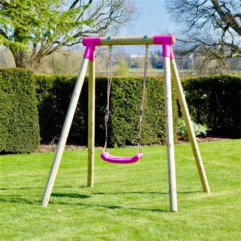 Brpol Childrens Wooden Garden Swing Sets