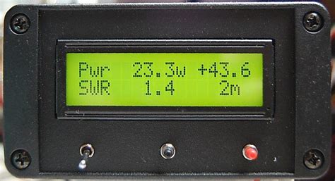 The voltage would be derived from the tayloe qpr swr bridge using 3 50 ohm. ARDUINO RF power & SWR meter -Use Arduino for Projects