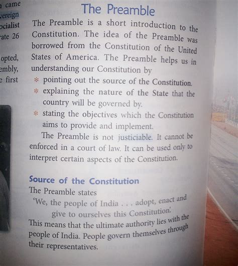 What Is Preamble And What Is The Significance Of Preamble