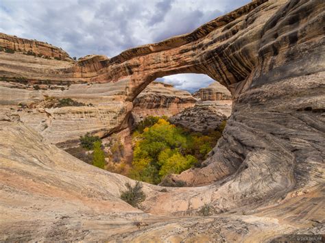 Sipapu Bridge Natural Bridges National Monument Utah Mountain