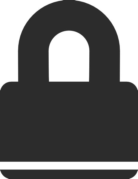 Transparent Lock Icon 392940 Free Icons Library