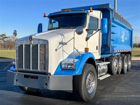 Used 2008 Kenworth T800 Quad Axle Dump Truck For Sale Special Pricing