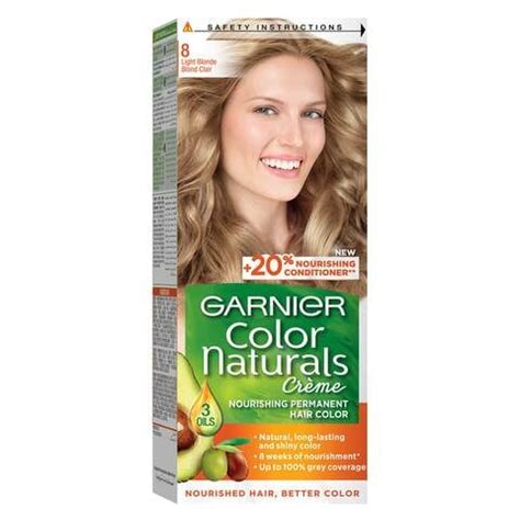 Buy Garnier Color Naturals Creme Nourishing Permanent Hair Colour 8