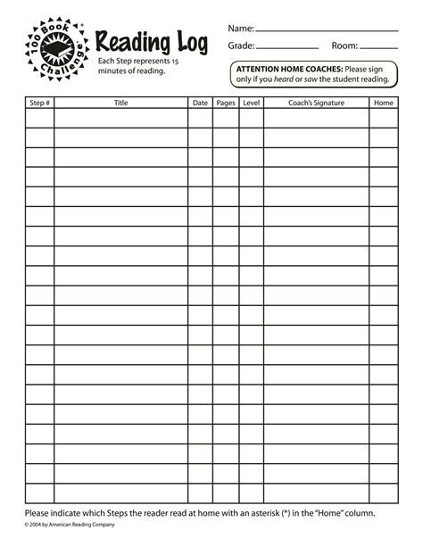 Book Log Printable Each One Will Allow Them To Keep Track Of The Titles