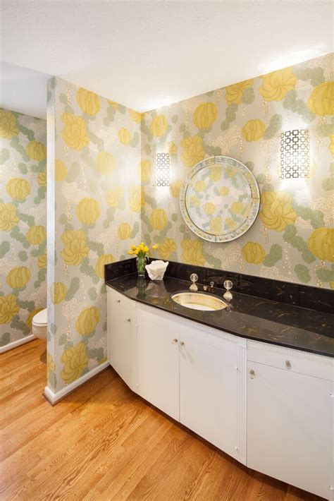Bathroom Wallpaper Modern Contemporary Design By Vanillawood