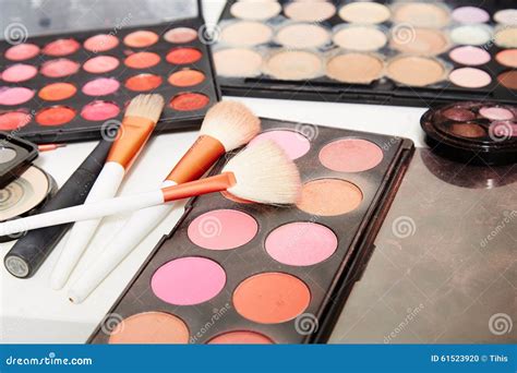 Make Up Artist Set Stock Photo Image Of Lipstick Female 61523920
