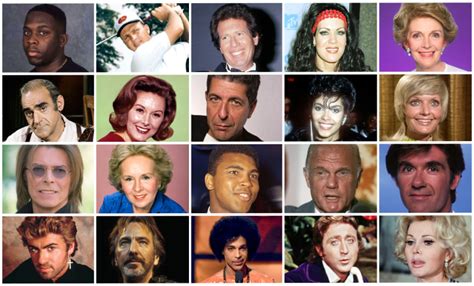Celebrity Deaths In 2016 Some Of The Many Famous Figures We Lost This Year
