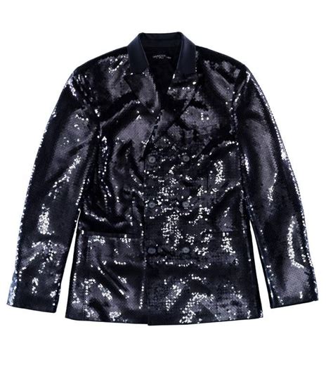 Handm Sequined Jacket With Images Red Leather Trousers Party Jackets