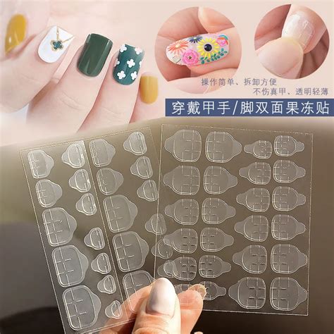 Hnuix 240 Pcs Lot Transparent Double Side Adhesive Tapes Glue Sticker
