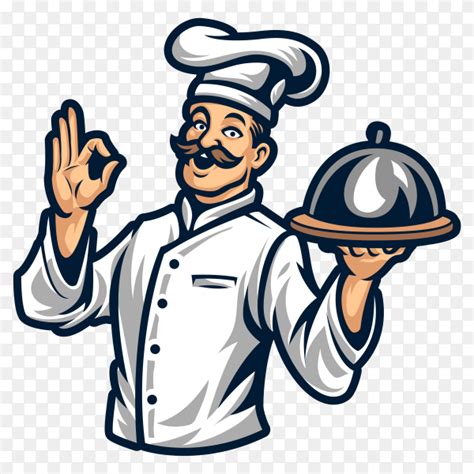 Chef Cartoon Logo On Transparent Background Png Similar Png