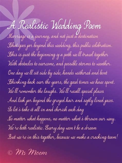 Check spelling or type a new query. 7 realistic wedding vows for the modern bride and groom ...