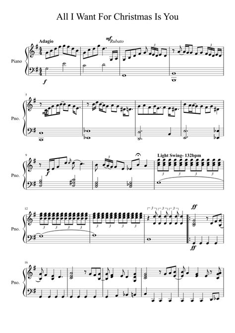 The music in the hal leonard student piano library encourages music, the effort it takes. All i want for christmas is you pdf score > overtheroadtruckersdispatch.com