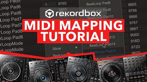 Rekordbox Midi Mapping Tutorial Custom Setup For Pioneer Ddj Controllers Youtube