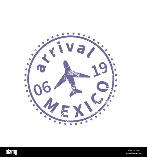 Mexico Passport Stamp Hi Res Stock Photography And Images Alamy