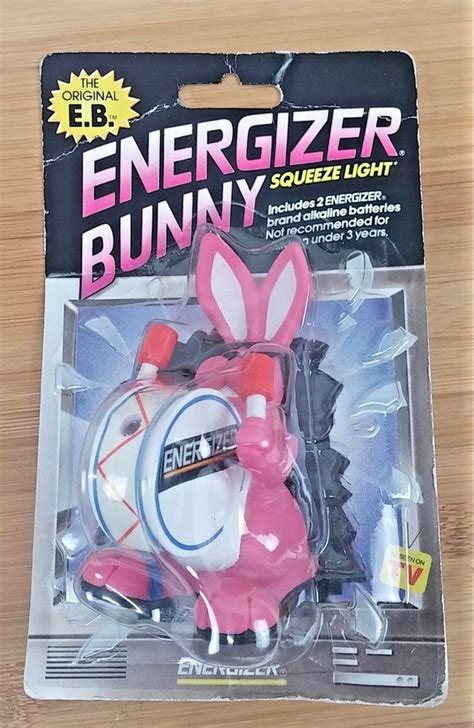 Pink Energizer Bunny Large 23 Plush Stuffed Rabbit Toy 1989 Battery Advertising Ebay