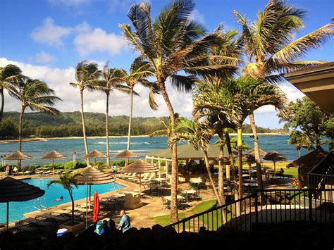 Aloha Were Poolside At The Turtle Bay Resort North Shore Oahu