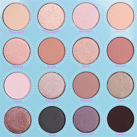 colourpop fame pressed powder shadow palette review photos swatches makeup without eyeliner