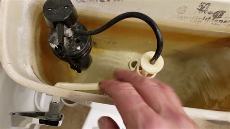 Changing A Mansfield Toilet Flush Handle Youtube