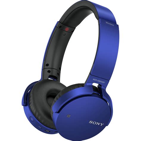 Sony Mdr Xb Bt Extrabass Bluetooth Headphones Mdrxb Bt L B H