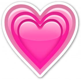 Pink Emoji Heart Transparent Images PNG Arts