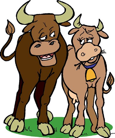 Cow And Bull Clipart Clip Art Library