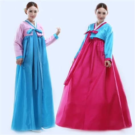 Korean Tradition Dress Women Korean Hanbok Dress Korean Ancient Costume