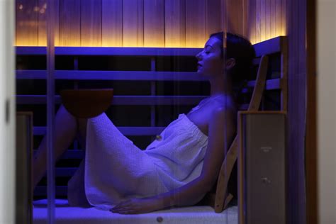 Infrared Saunas Sweating It Out In A Dry Heat