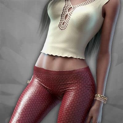 Easy Capri For Genesis 8 And 8 1 Female Extended License Daz Content