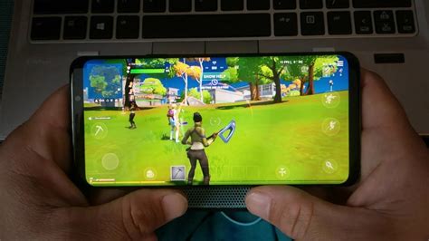 Samsung Galaxy S9 Plus Fortnite Mobile Gameplay 60fps Youtube