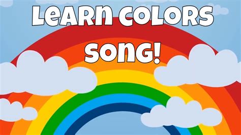 Colors Of The Rainbow Song For Kids Youtube