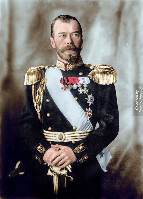 Flickrpgpmmtg Nicholas Ii Of Russia Colorized Historical
