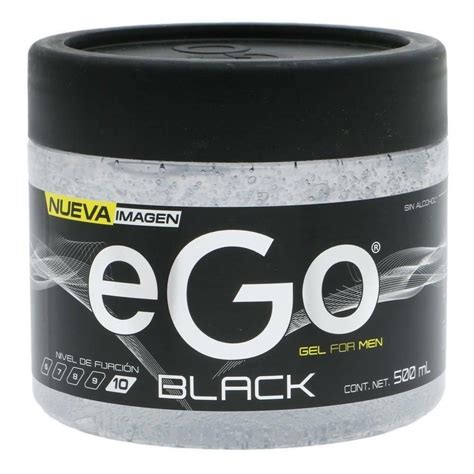 2x Hair Gel For Men Ego Black 176 Oz500ml Each Male Fragrance Extra