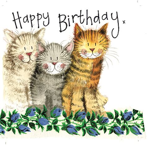 The Three Amigos Cats Birthday Card Purrfect Cat Ts