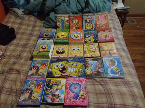 My Current Spongebob Dvd Collection