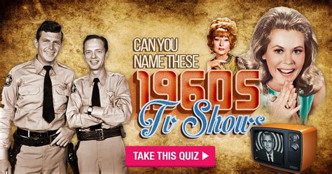 Can You Name These 1960s Tv Shows Easy Level