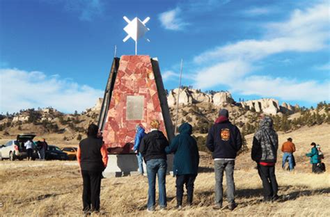Native Sun News Monument Honors Cheyenne Outbreak