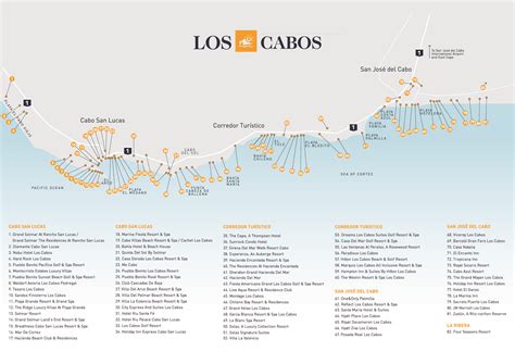 Cabo Maps And Guides Visit Los Cabos Map Of Cabo San Lucas And José Del