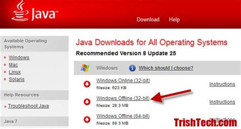Library with components for windows os. How to Enable Java in 32-bit Web Browsers on 64-bit Windows